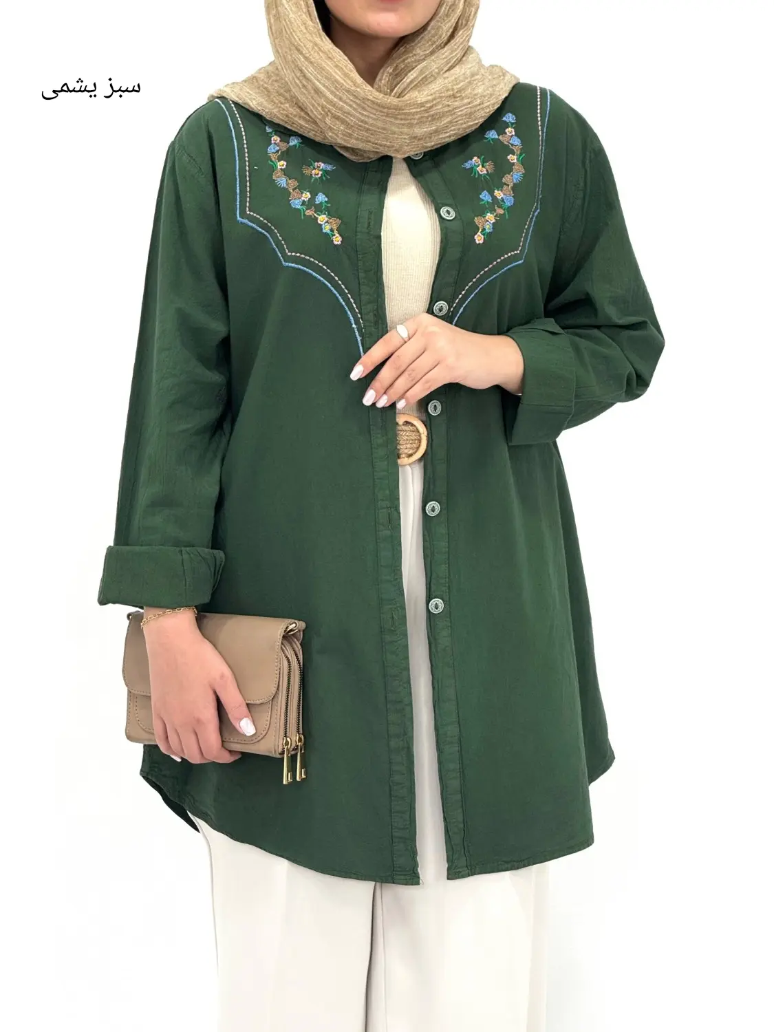 مانتو گلدوزی